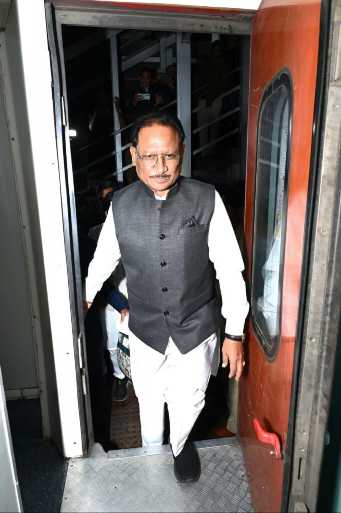 डबल इंजन की सरकार में तेज रफ्तार से चल रही है छत्तीसगढ़ में विकास की रेल – मुख्यमंत्री विष्णुदेव साय